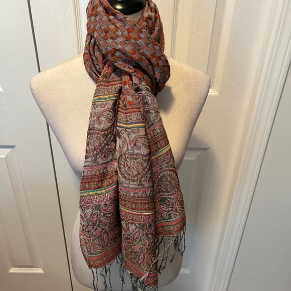 Pashmina viscose scarf - Picture 5 of 7